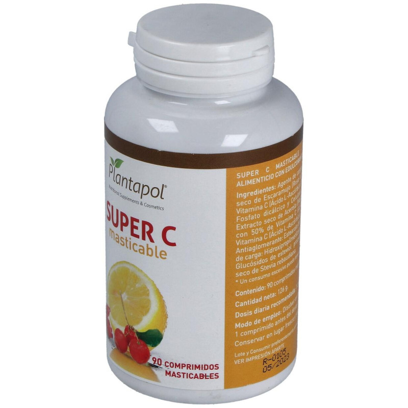 Vitamina Super C Masticable 60comp - Plantapol