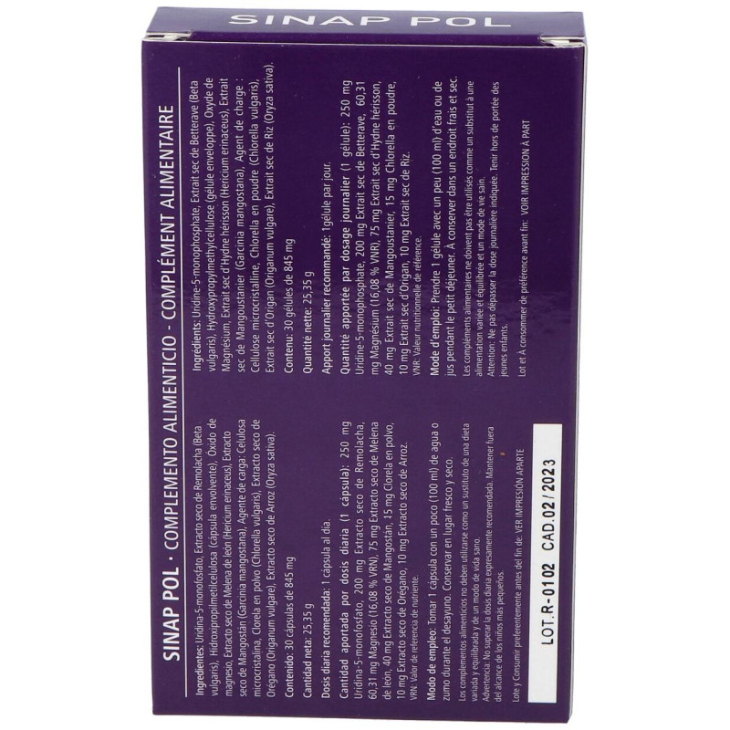 Plantapol Sinap Pol 30Caps