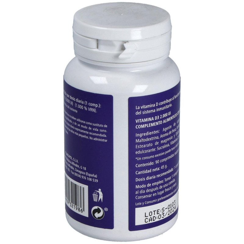 Plantapol Vitamina D3-2000 Ui 90Comp