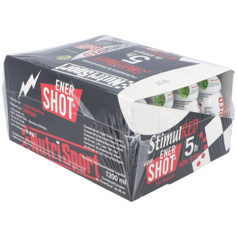 Stimul Red Ener Shot Caja 20unid.x60ml - Nutrisport