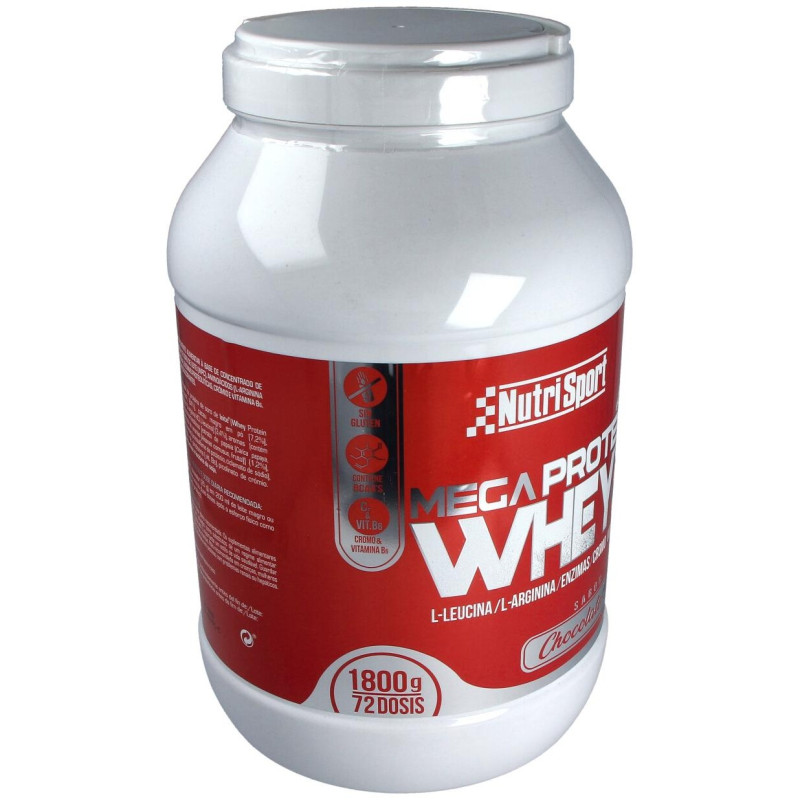 Nutrisport Mega Protein Whey +5 Chocolate 1_8Kg