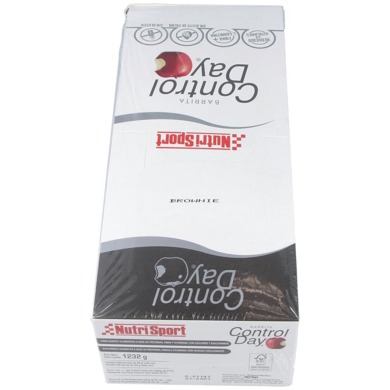 Control Day Barra Brownie 44g - Nutrisport