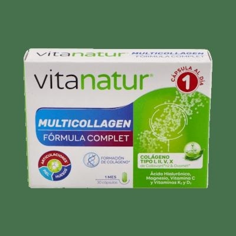 Vitanatur Multicollagen 30 Cápsulas - Otras Marcas