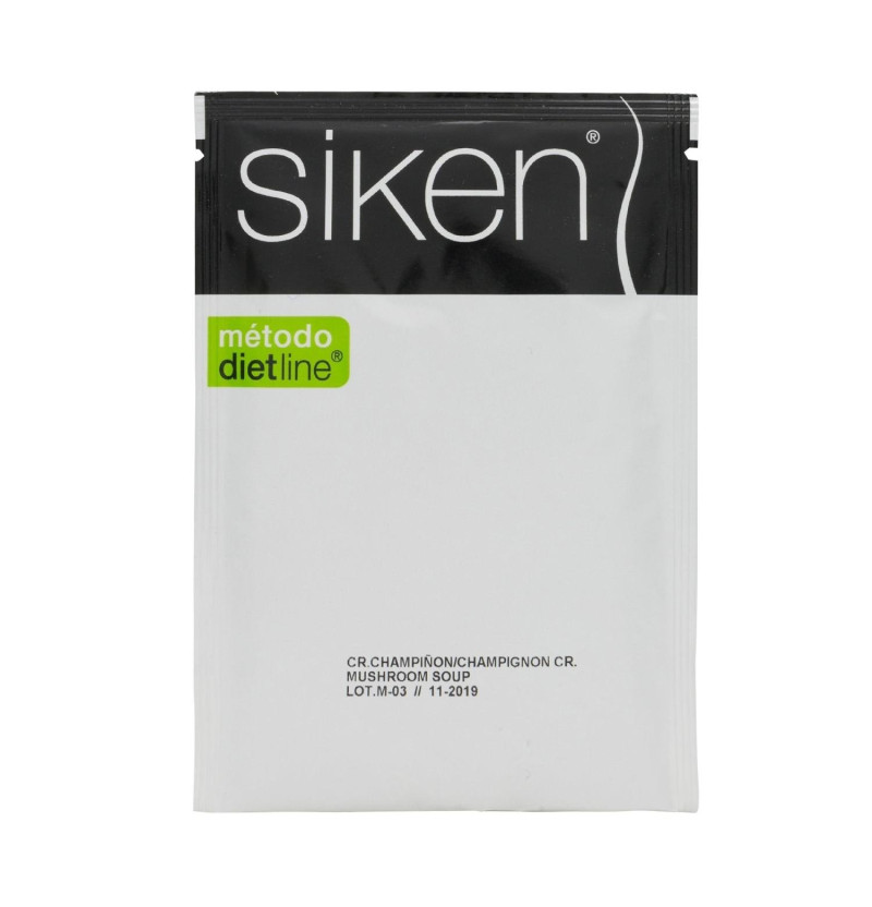 Siken Diet Crema De Champiñones (7 Sobres 22 G)