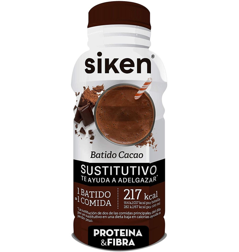 Siken Protein Sustitutive Batido (1 Envase 325 ml Sabor Cacao) - Diafarm