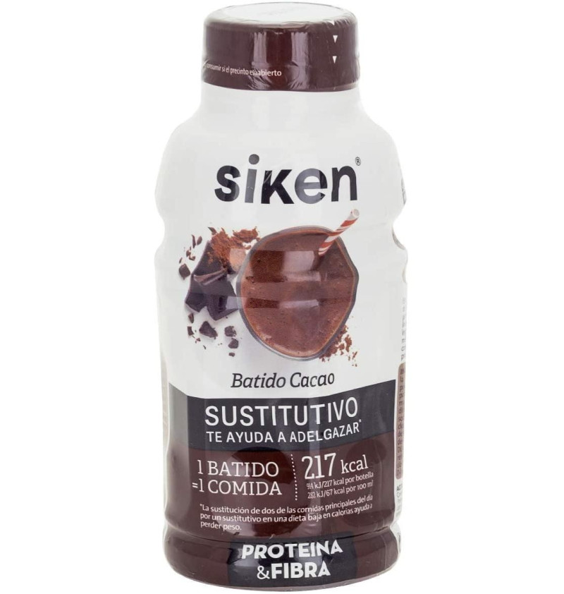 Siken Protein Sustitutive Batido (1 Envase 325 ml Sabor Cacao) - Diafarm
