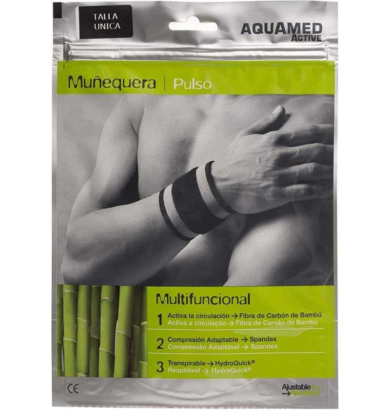 Muñequera - Aquamed Active Sujecion Elastica (1 Unidad Talla Unica) - Diafarm