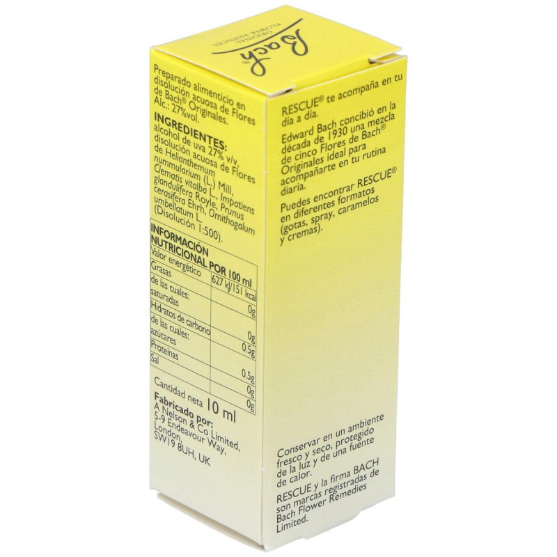 Rescue Remedy Gotas 10Ml. Flores Bach