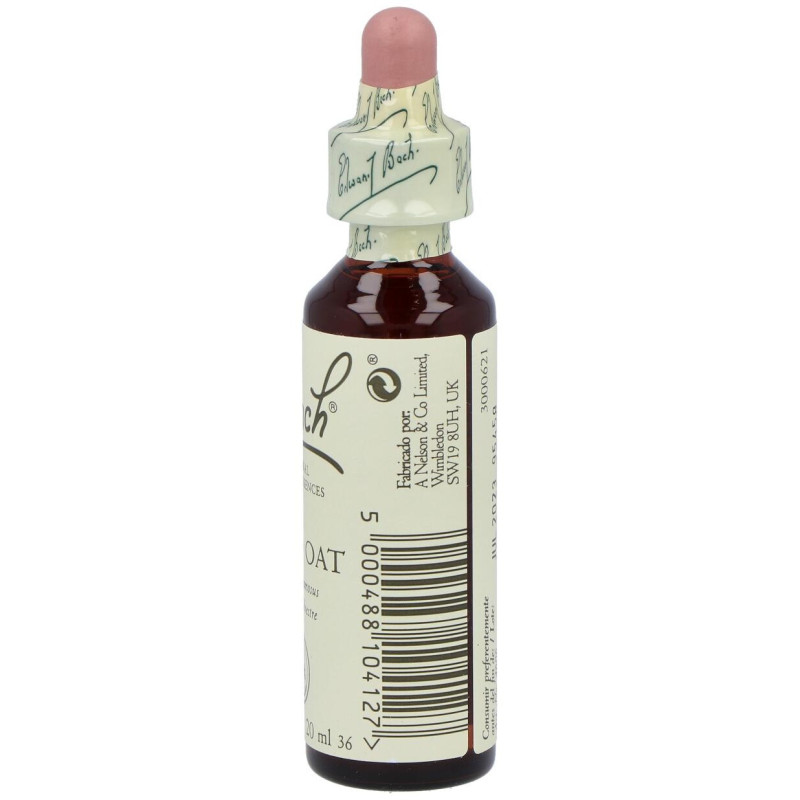 Flores Bach Wild Oat Avena Silvestre 20Ml. 2