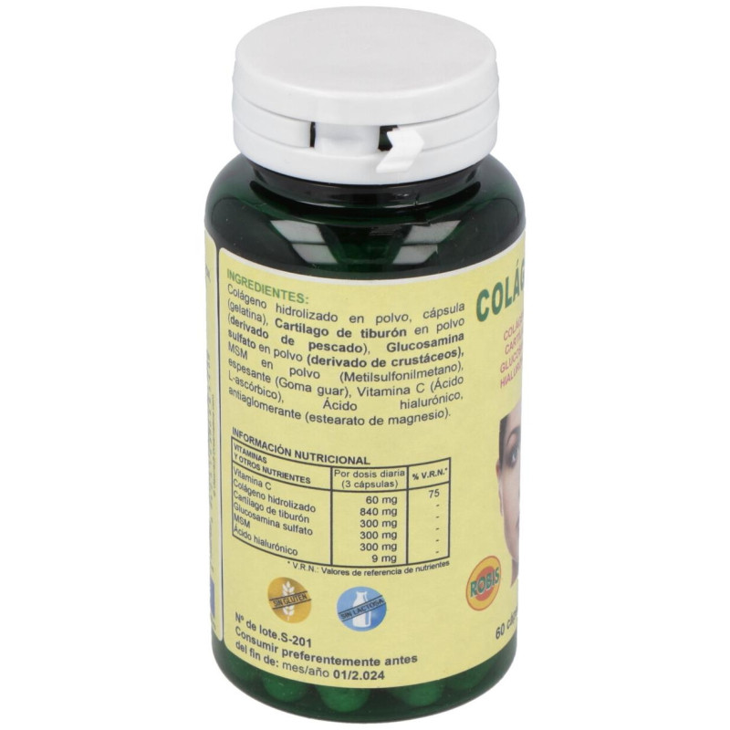 Colágeno Plus 775mg 60caps - Robis