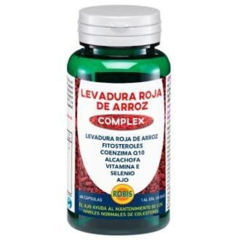 Levadura Roja de Arroz Complex 40cap - Robis