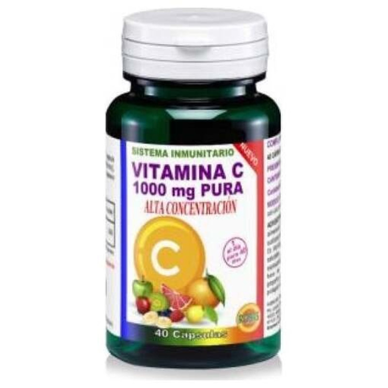 Vitamina C Pura 1000Mg. 40Cap.