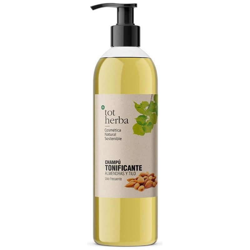 Tot Herba Champú Tonificante Almendra y Tilo 500ml - Tot Herba-authex