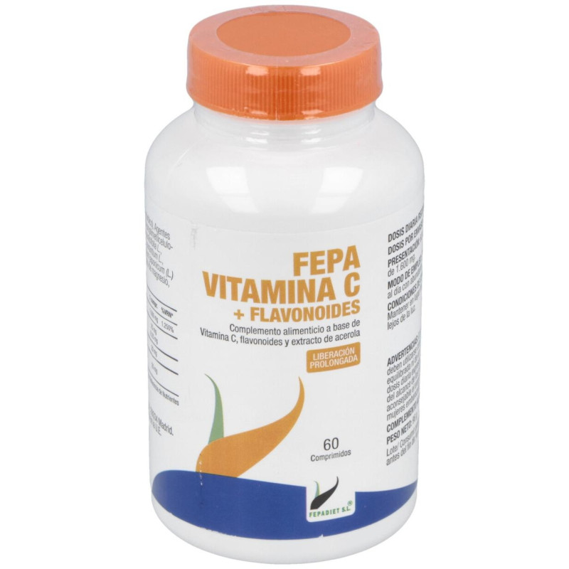 Vitamina C + Flavonoides 60comp - Fepa
