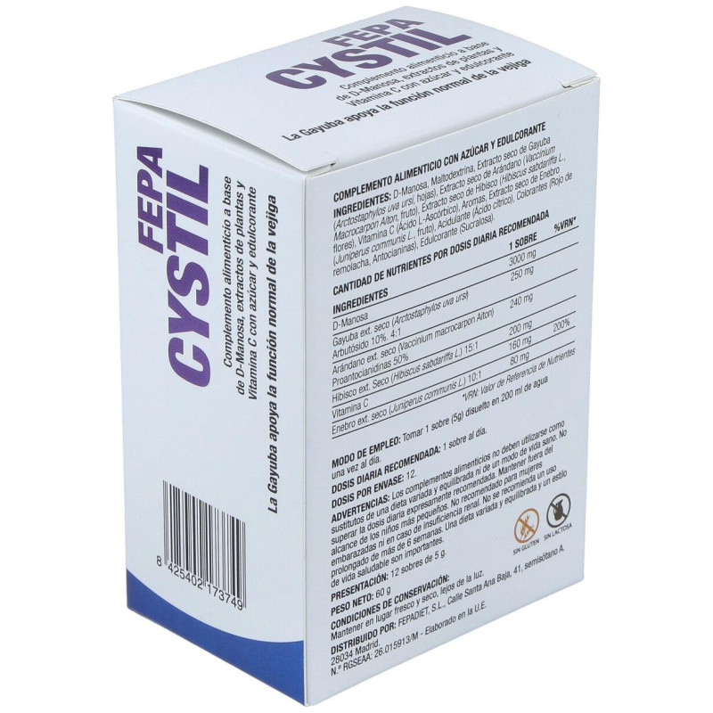 Fepadiet Fepa - Cystil 12 Sobres - Fepa