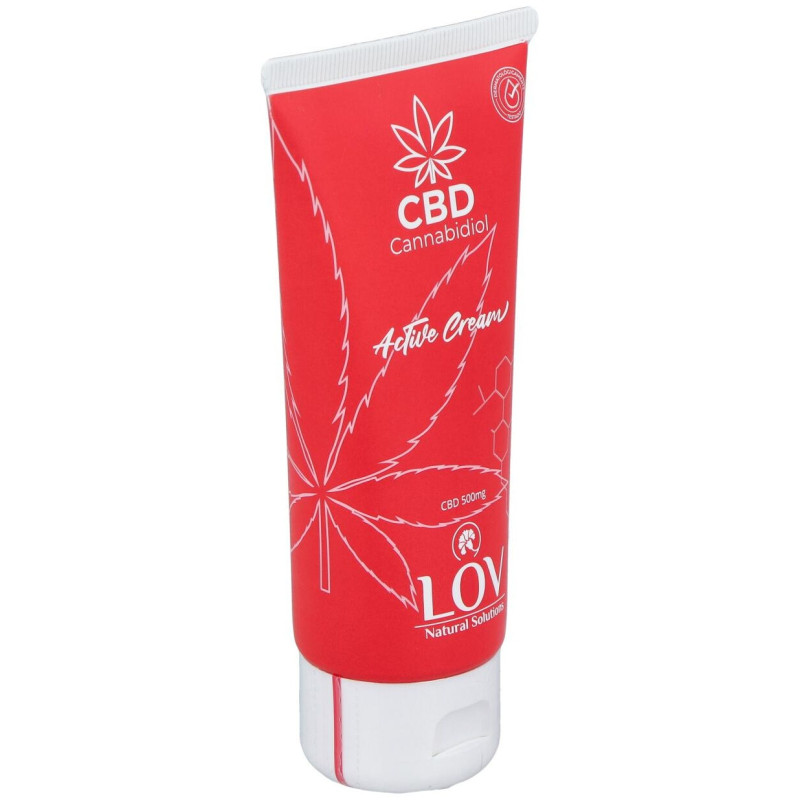 Lov Natural Solutions Active Cream Cbd 100Ml
