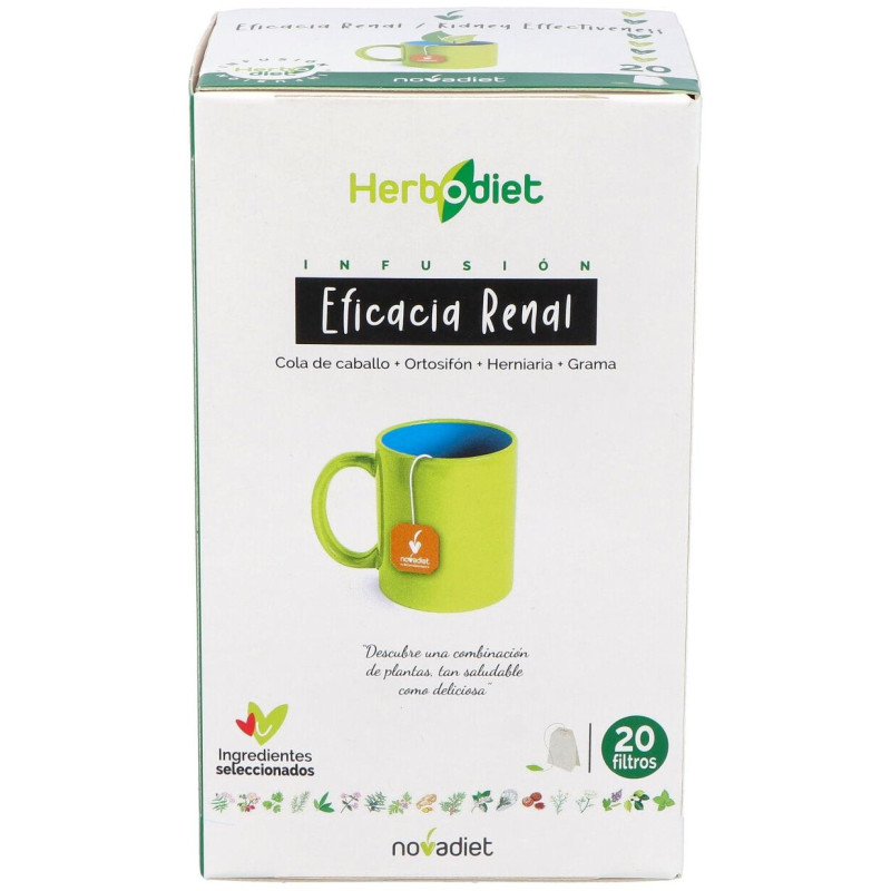 Herbodiet Herbodiet Eficacia Renal 20 Bolsitas Filtro - Novadiet