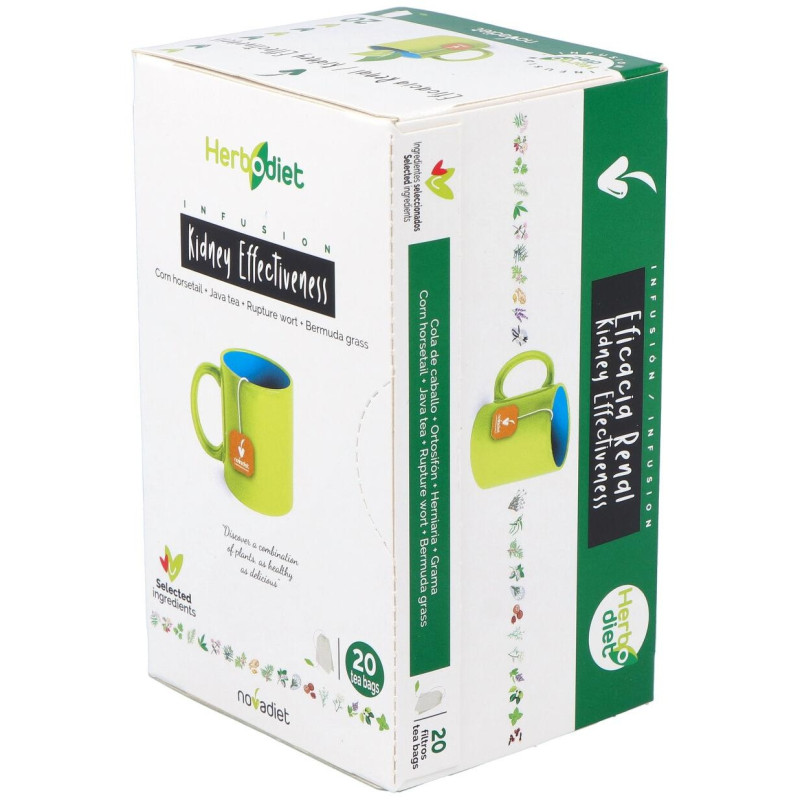 Herbodiet Herbodiet Eficacia Renal 20 Bolsitas Filtro - Novadiet