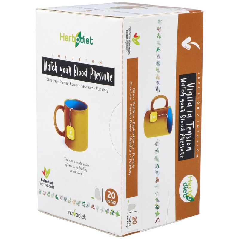 Herbodiet Inf. Vigila Tu Tension 20filtros - Novadiet