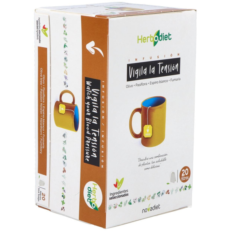 Herbodiet Inf. Vigila Tu Tension 20filtros - Novadiet