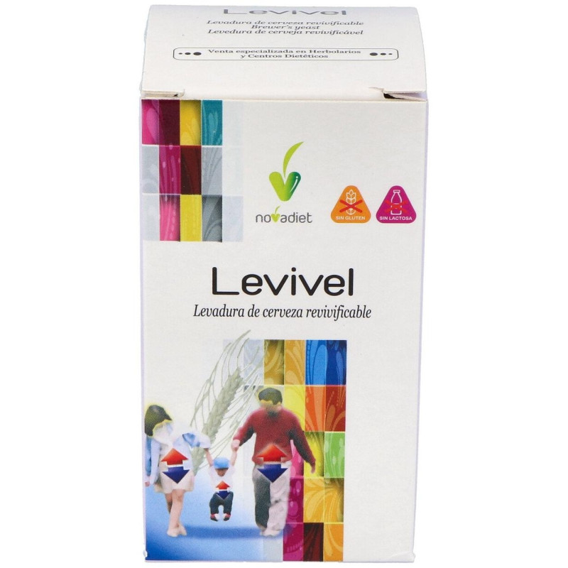 Levivel Levadura de Cerveza Revivificable 90cáps - Novadiet