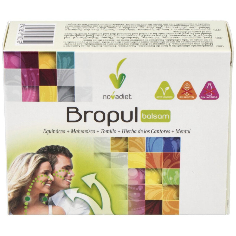 Bropul Balsamicos 60 Comprimidos Masticables - Novadiet