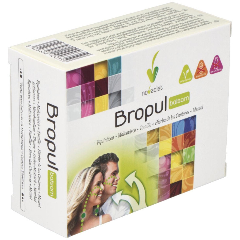 Bropul Balsamicos 60 Comprimidos Masticables - Novadiet