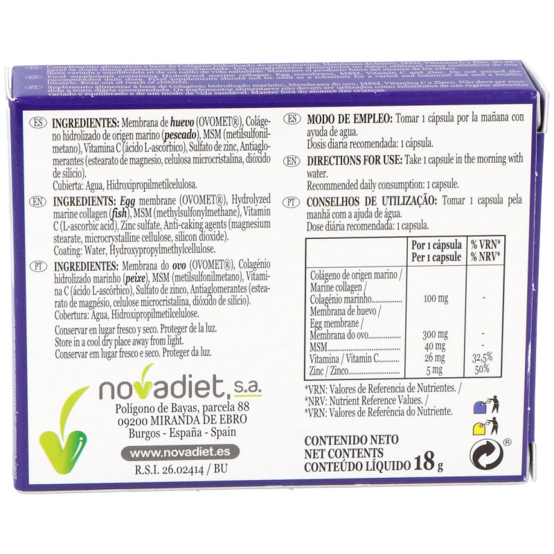 Colamag Membrana 30 Cápsulas - Novadiet