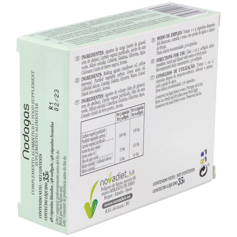 Nodagas (ragon - 2) 48cap - Novadiet