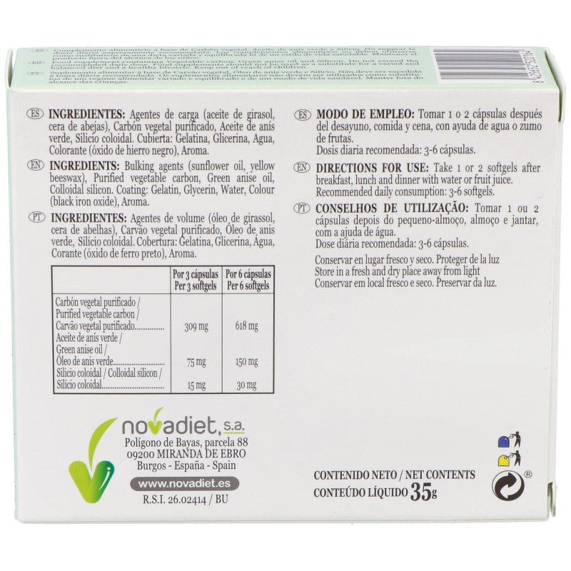 Nodagas (ragon - 2) 48cap - Novadiet
