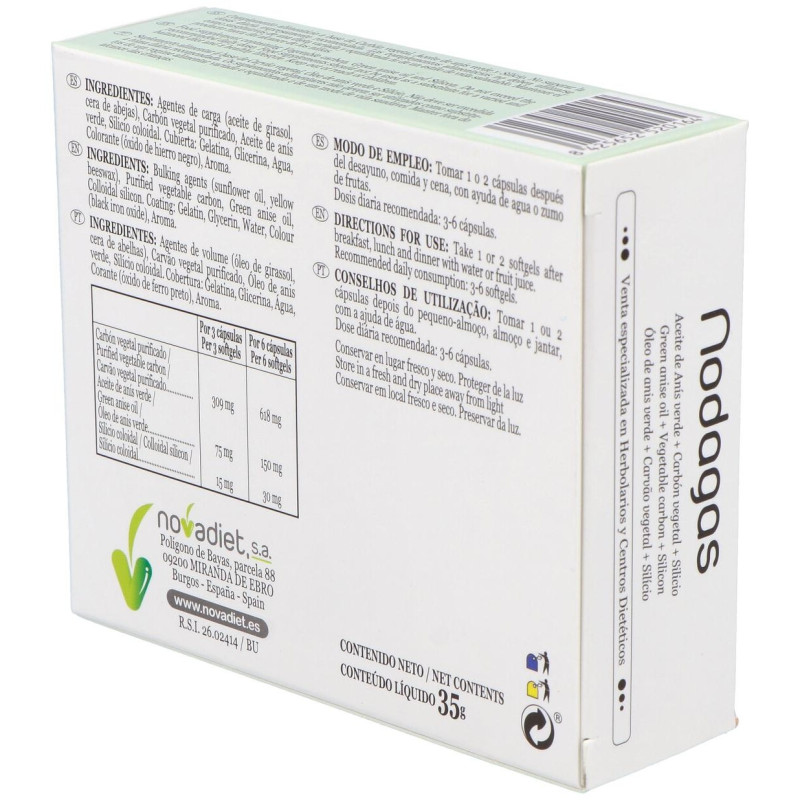 Nodagas (ragon - 2) 48cap - Novadiet