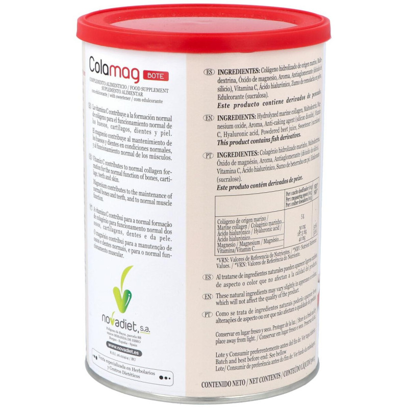 Colamag Suplemento para Huesos, Músculos y Piel 300g - Novadiet