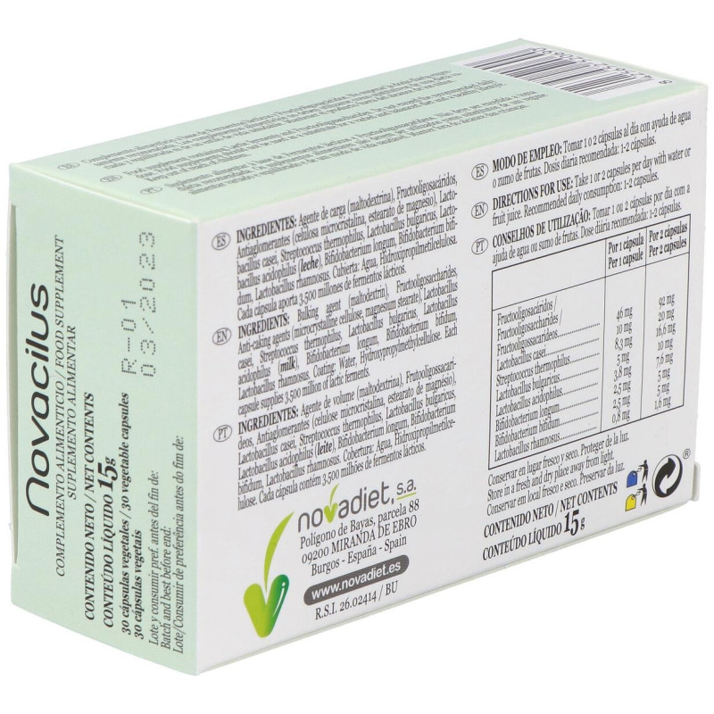 Novadiet Novacilus 30 Cap