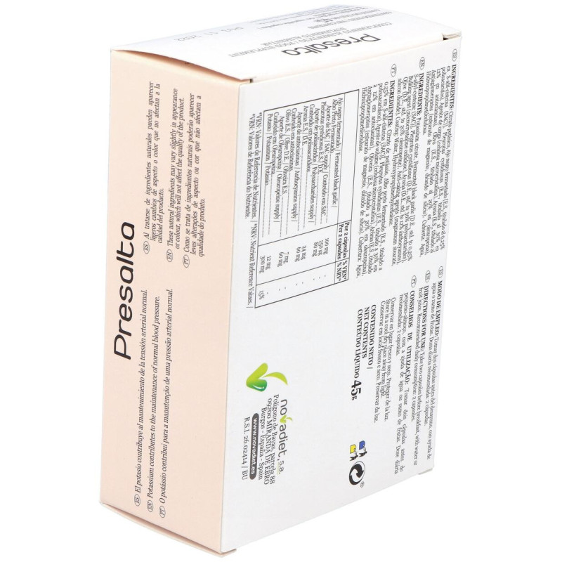 Presalta 60 Cápsulas - Novadiet