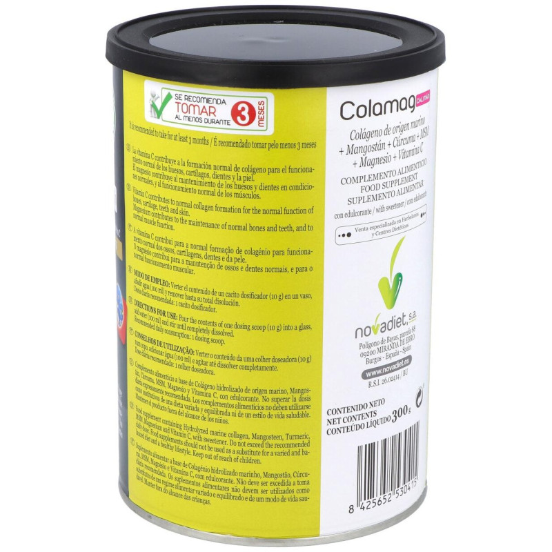Colamag Calman Suplemento Nutricional en Polvo con Colágeno - Novadiet