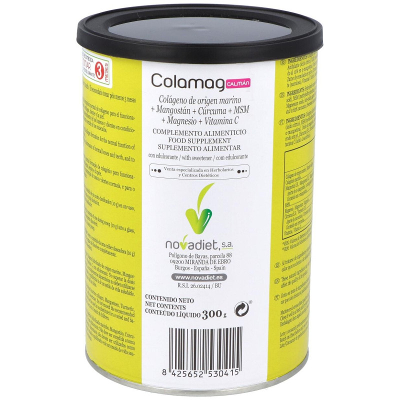Colamag Calman Suplemento Nutricional en Polvo con Colágeno - Novadiet