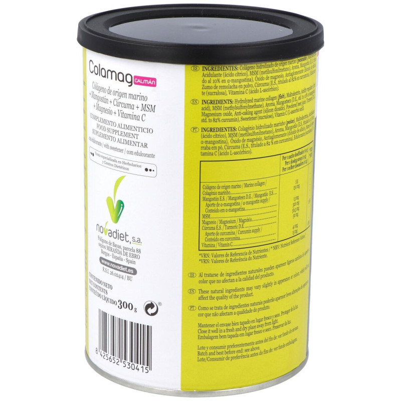 Colamag Calman Suplemento Nutricional en Polvo con Colágeno - Novadiet
