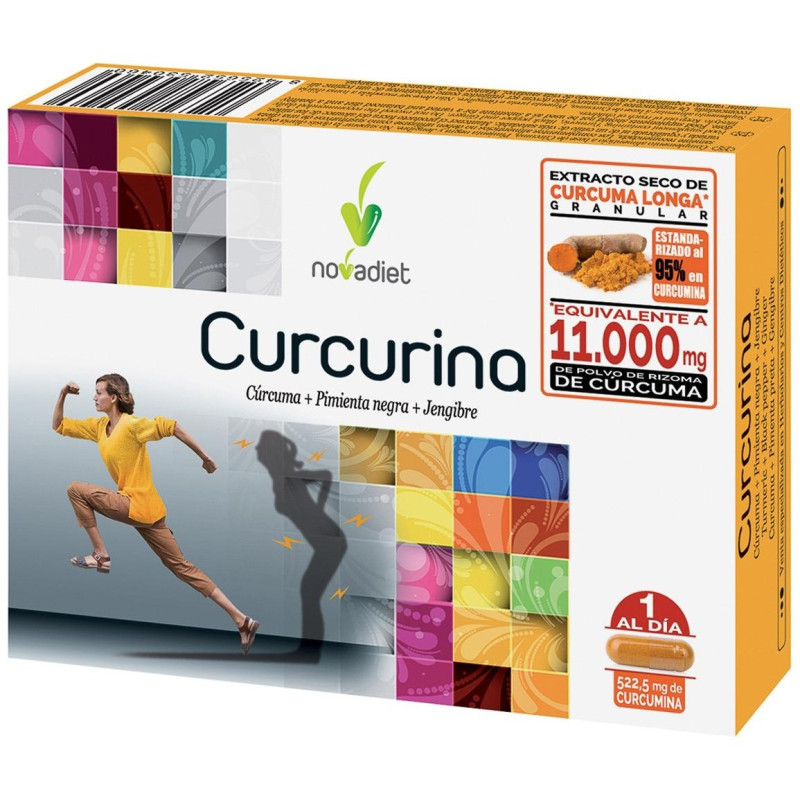 Curcurina para la Inflamación en Cápsulas - Novadiet