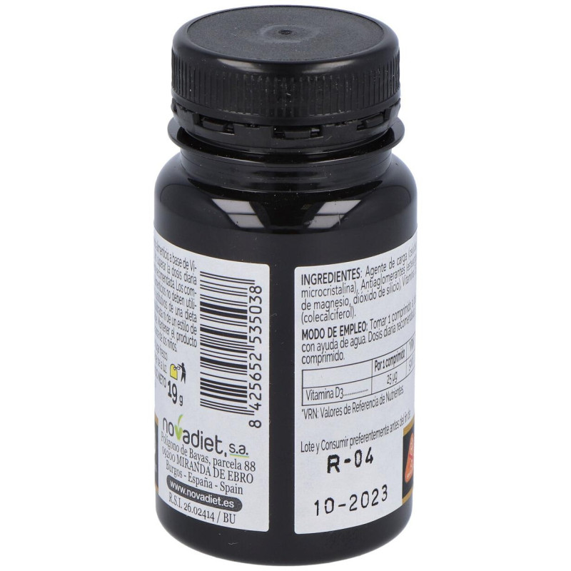 Novadiet Vitamina D3 1000 Ui 120 Comprimidos