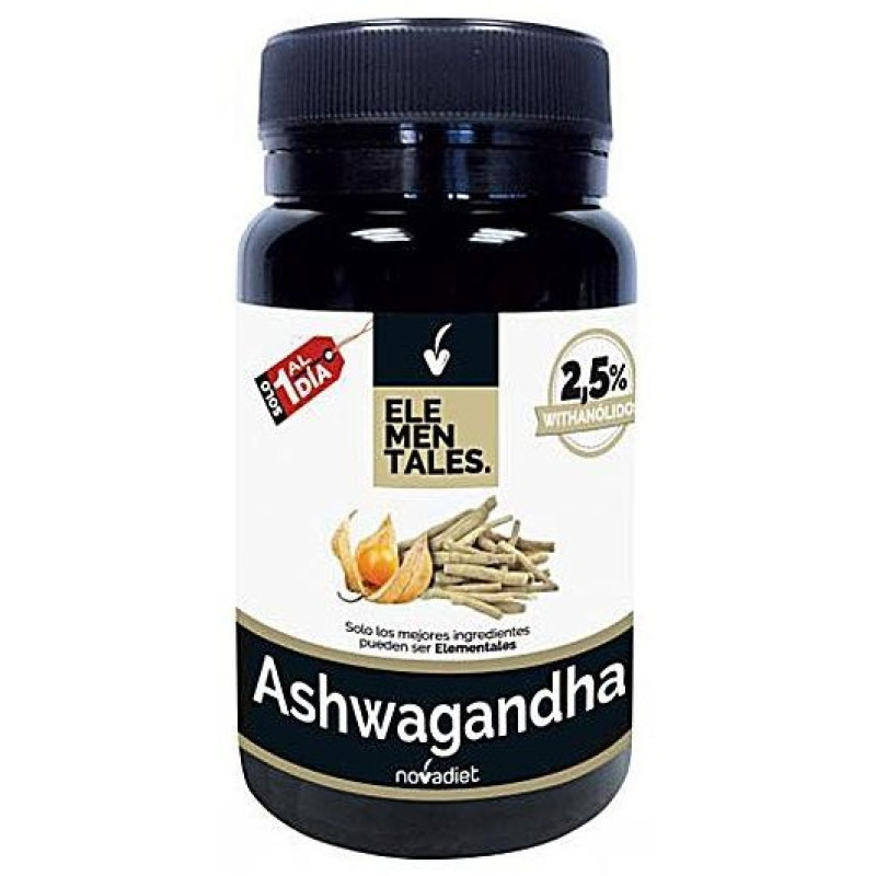 Ashwagandha para la Calma Física y Mental 30 Cápsulas - Novadiet
