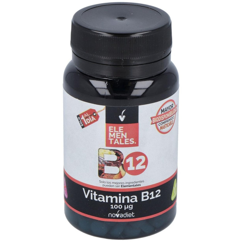 Vitamina B12 100 mcg 120 Comprimidos - Novadiet