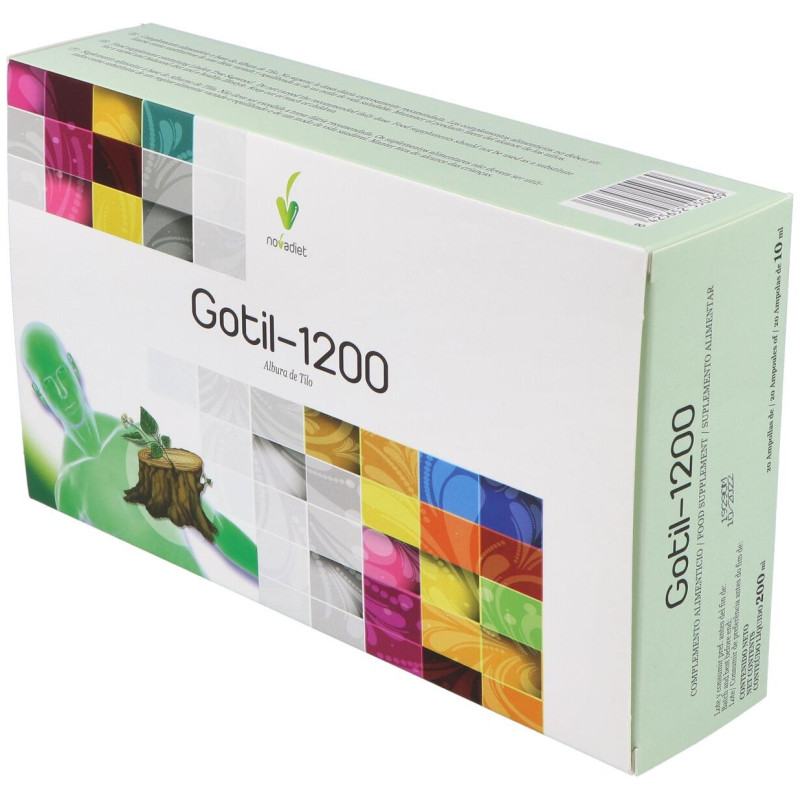 Novadiet Gotil/1200 (Albura De Tilo) 20 Ampollas