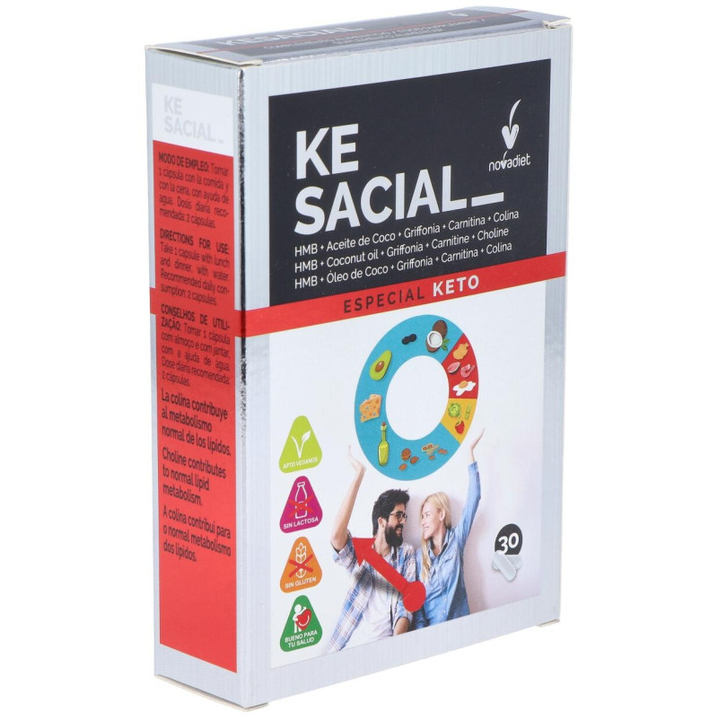 Kesacial - 30 Cápsulas - Novadiet