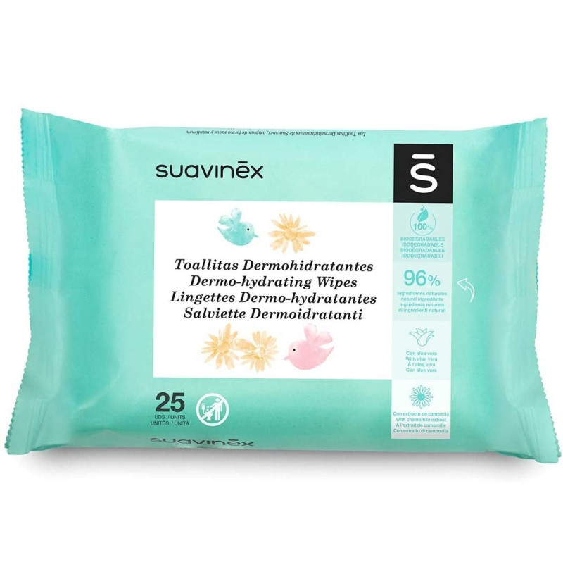 Suavinex Toallitas Humedas (25 Toallitas) - Suavinex® Laboratorios S.a