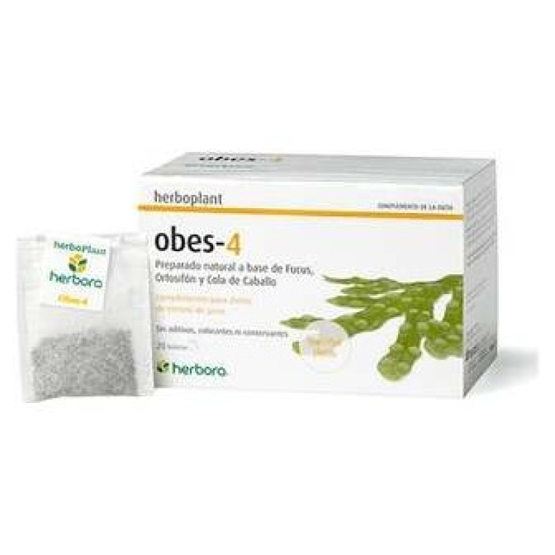 Inf.herboplant Obes Nº 4 Diuretica 20sbs - Herbora