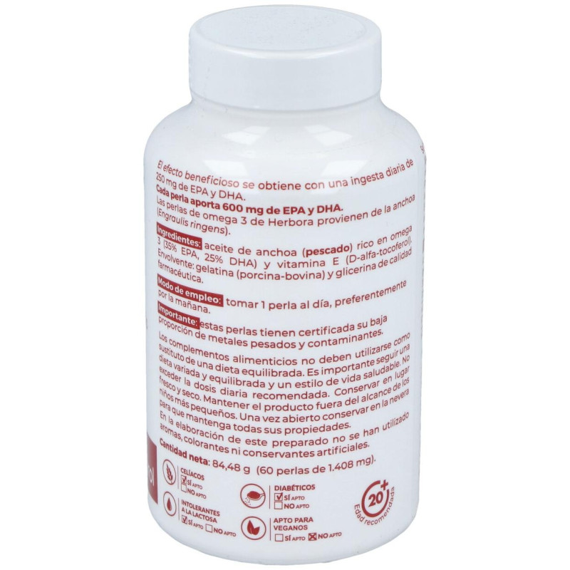 Herbora Venarol Omega 3 Epa Y Dha 60Caps