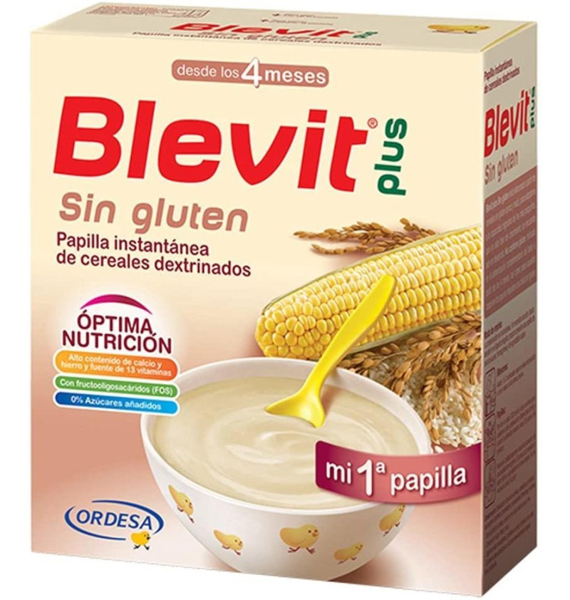 Blevit Plus Sin Gluten (1 Envase 600 G)