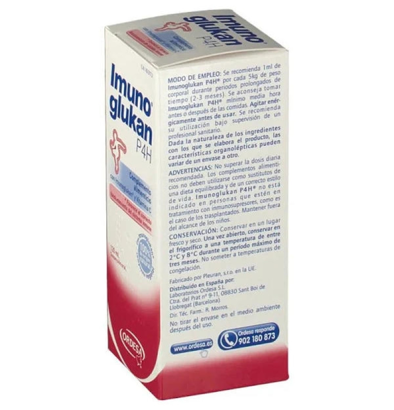 Imunoglukan (1 Envase 120 ml) - Laboratorios Ordesa S.l