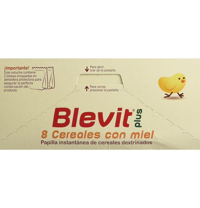 Blevit Plus 8 Cereales Con Miel (1 Envase 1000 G)