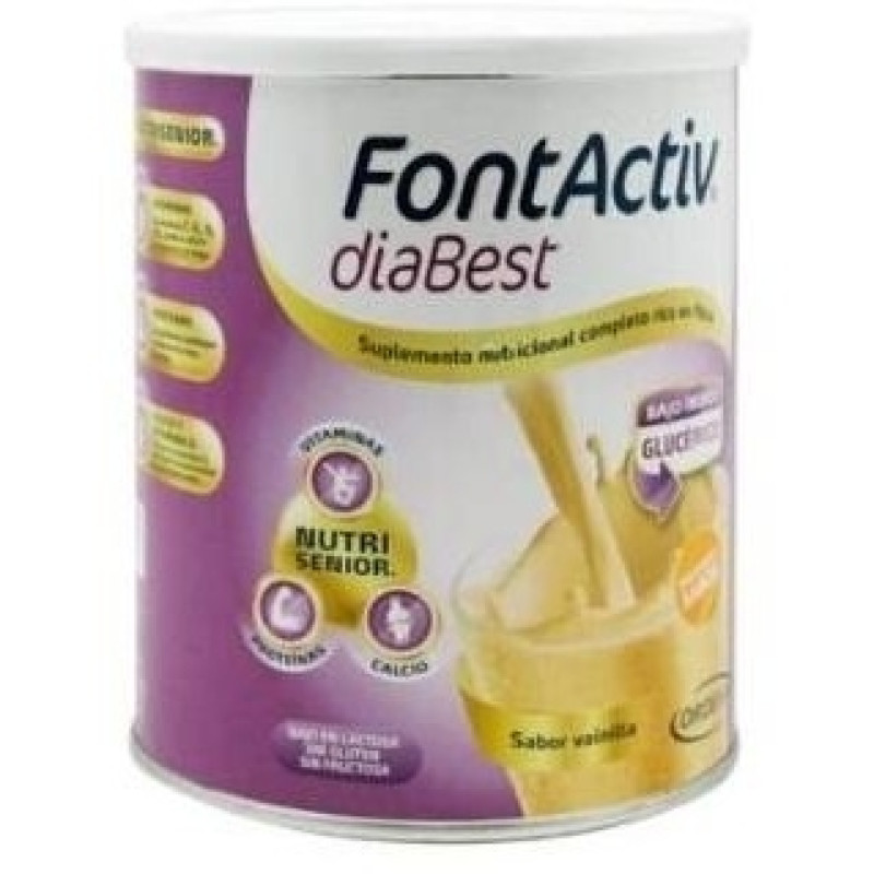 Diabest Vainilla Bote 400 Gr - Fontactiv